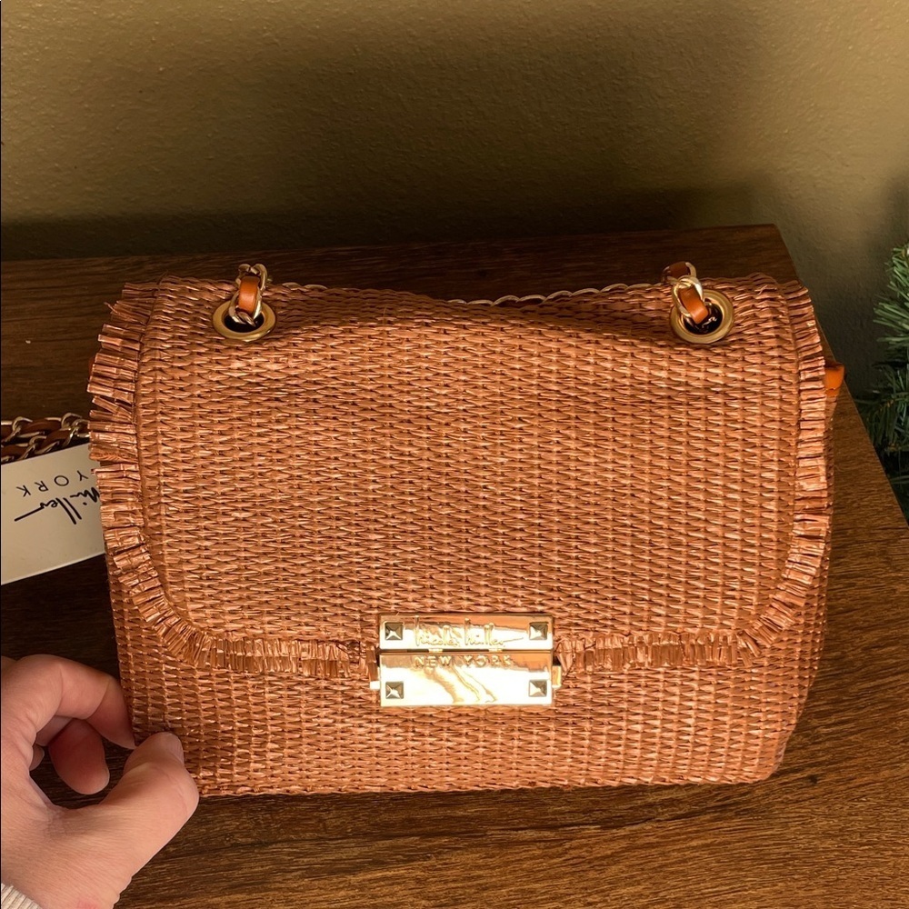 Nicole Miller New York brown crossbody purse - Picture 2 of 5